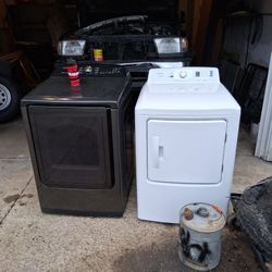 2 Working Dryers. Must Be Picked Up Separately 