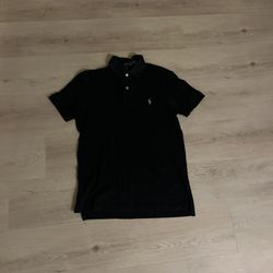Black Polo Ralph Lauren Classic Fit Shirt (XS)