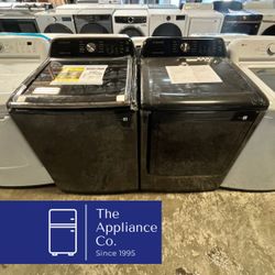 Samsung Top Load Washer & Electric Dryer Set