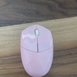 Pink Mofi Computer Mouse