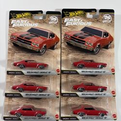 Hot Wheels Chevrolet Chevelle SS Fast And Furious