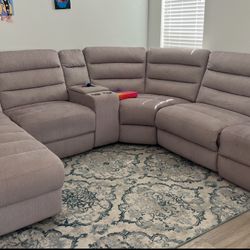 Runyon Canyon 6 Pc Power Reclining Sectional Sofa