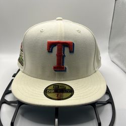 Rangers Tolberone White Chocolate 2020 New Era Hat 7 7/8