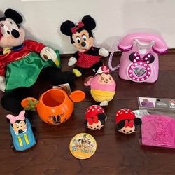 Mixed Lot Disney Minnie Mouse Toys Plush $10 for All 