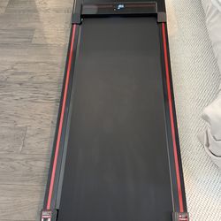 Compact under desk walking pad