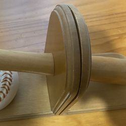 Baseball & Bat Bookends