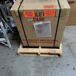 Stanbury PE18/10 Forklift Battery Charger – 480V 3PH – 18 Cell 875Ah – NEW
