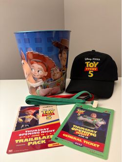 Exclusive El Capitan Theater Toy Story 5 Collectible Opening Night Promo Set