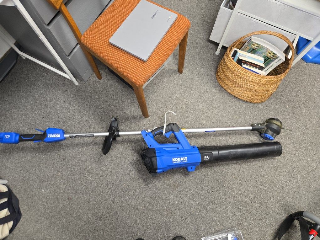 24v Max Weed Eater With 24v Max Leaf Blower Bundle 
