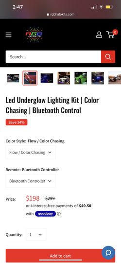Underglow Neon Lights