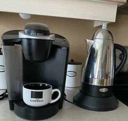 Keurig plus Cook coffee makers. 2 for 1