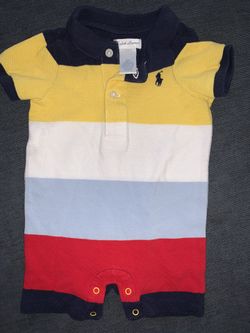 ralph lauren infant onesie outfit.