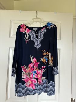 Women’s Tunic Top-JM Collection-XL