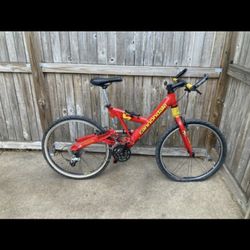 Vintage Cannondale Super V 500 Dual Suspension Mountain Bike Project