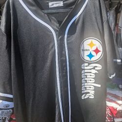 Steelers Baseball Style Jerseys