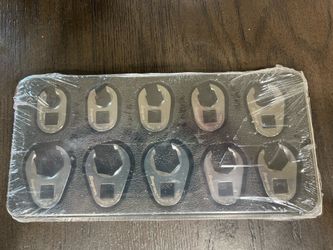 Snap-On 210FRHMA 3/8" Metric Flare Nut Crowfoot Wrench 10pc Set