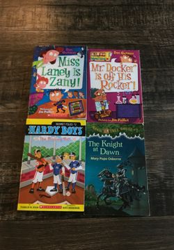 My weird school , magic tree house , and the hard boys books