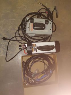 used welder and plasma cutter unused