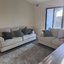 Couch Set With Tags - Ashely’s Furniture 