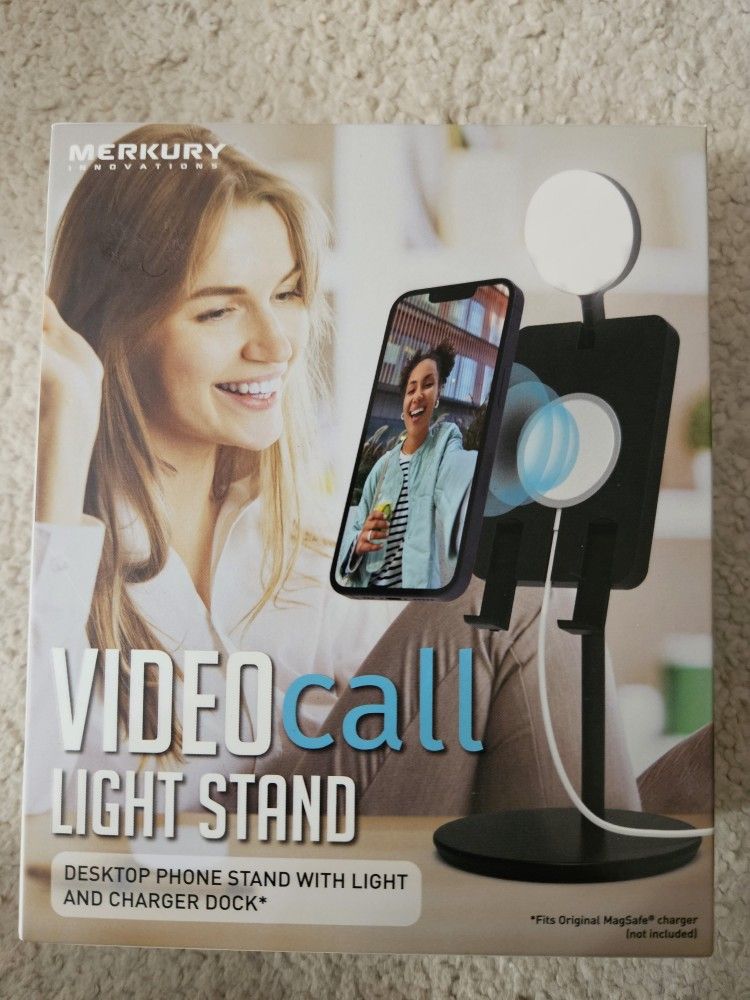 Merkury Innovations Video Call Light Phone Stand