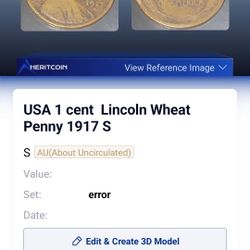 1917 S GREAT COIN ALL COLLECTERS .NEED TO ADDVERY BEAUTIFUL