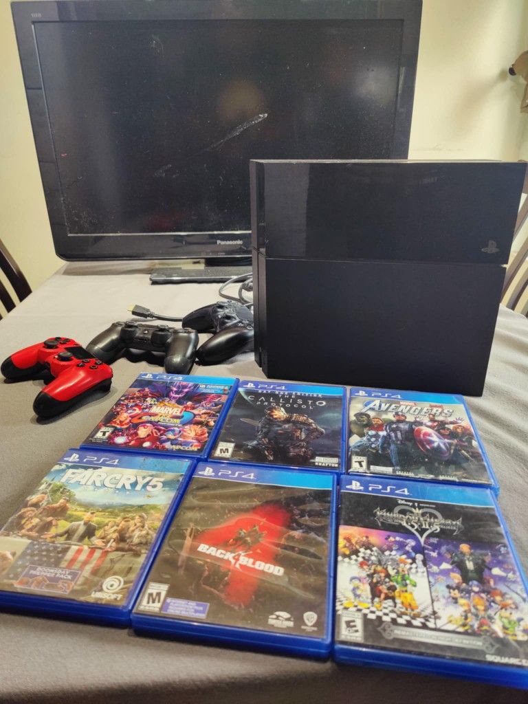 Ps4 Console Games  Controllers