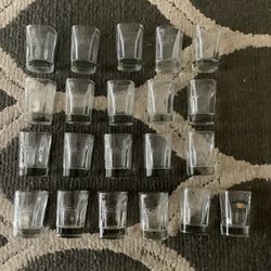 21 Jack Daniel’s Shot Glasses