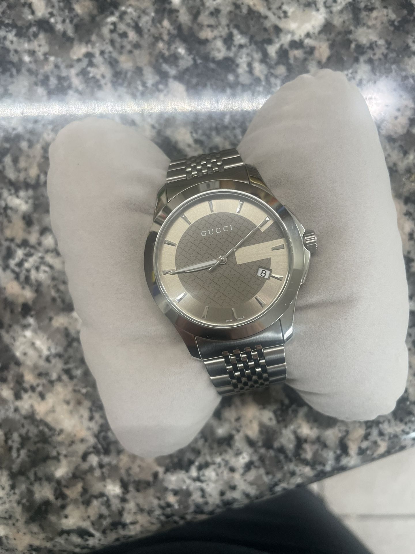 Gucci Women's Two-Tone Stainless Steel With Box No Scratch