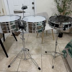 Timbales LP Junto Con Caja Pearl 