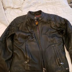 Genuine Leather Harley Davidson Women's Jacket 