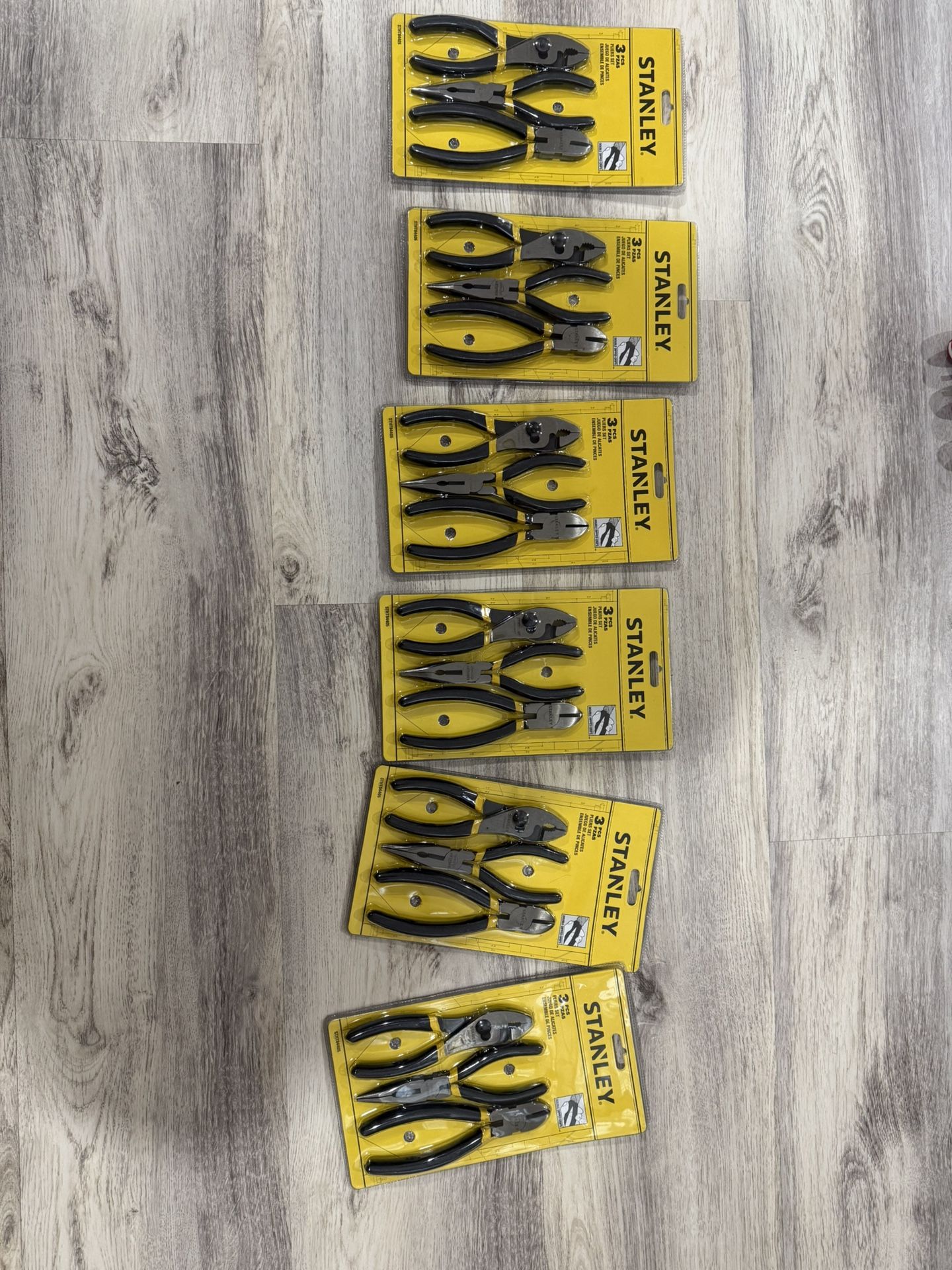 Stanley 3pcs Pzas Pliers Set