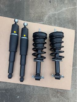Chevy And GMC Front Struts And Rear Air Shocks Kit