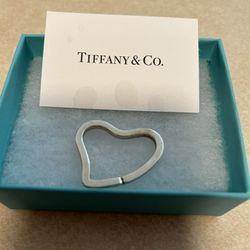 Tiffany Heart Key Ring