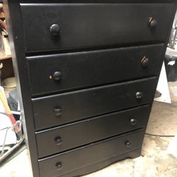 Full Size  Wooden Bed Frame/ Dresser / Nite Stand / & Shelf