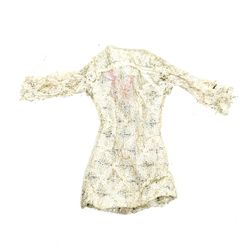 Vintage Barbie White Lace Dress
