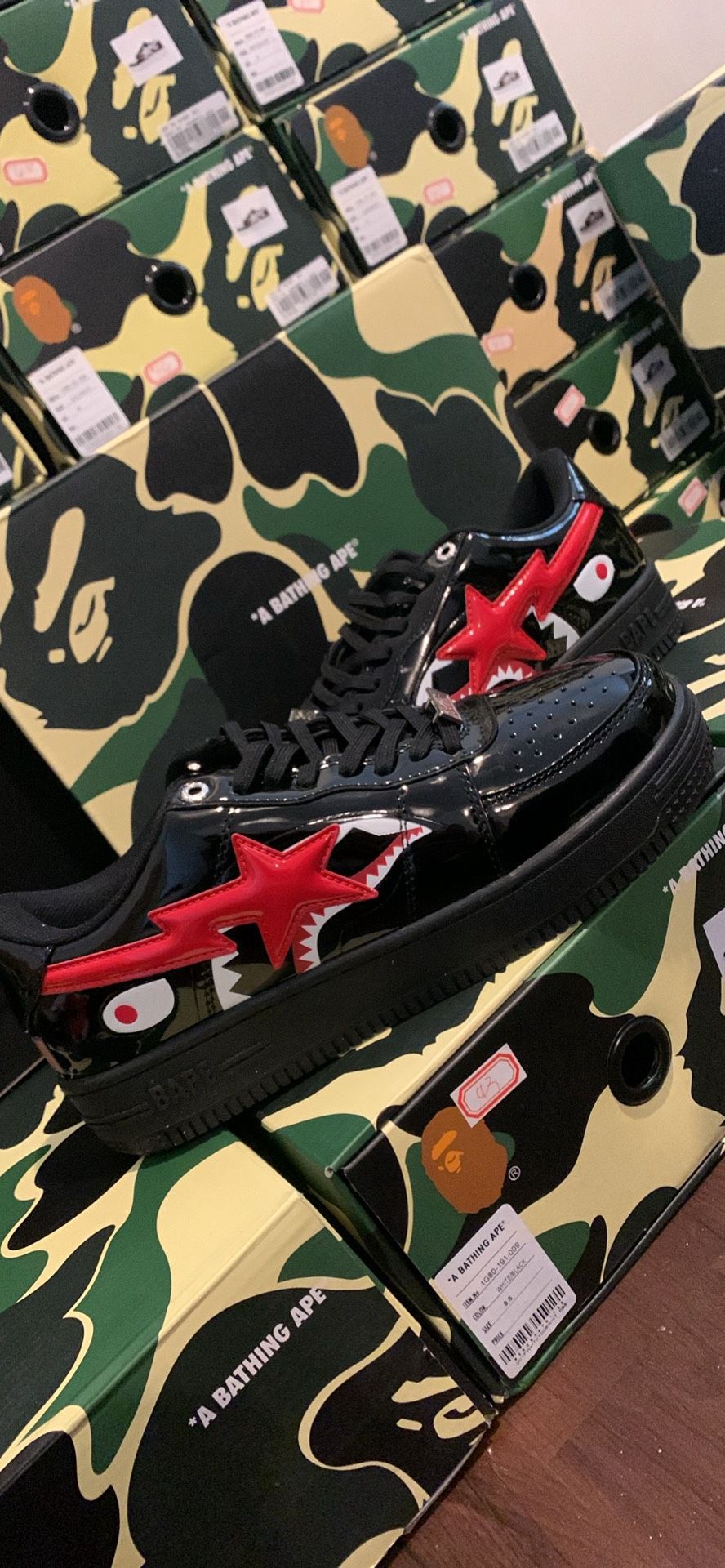 Bape Shoes Size 8, And 10