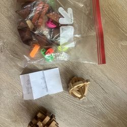 Wooden Puzzles + FREE