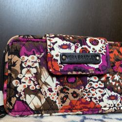Vera Bradley Rosewood Accordion Wallet