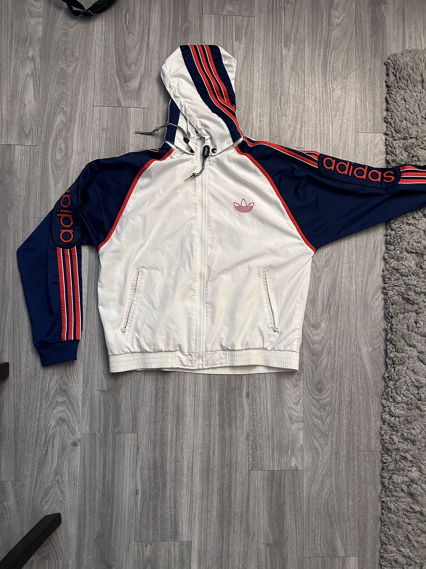 Vintage Adidas Track Zip Up Jacket