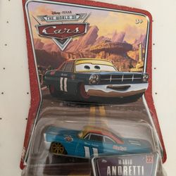 Disney Pixar Cars Mario Andretti 1/64 Diecast