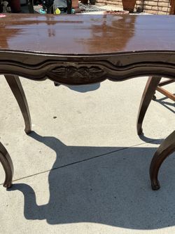 vintage or antique Louis XV style console table,