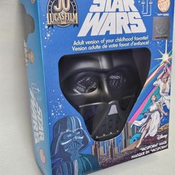 ONE Star Wars: Darth Vader Ben Cooper Collectable Costume & Mask #1955 BTTF