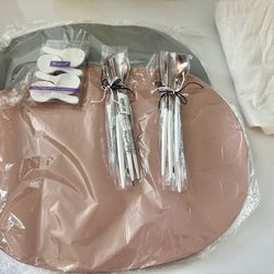 New Bogen Utensil Sets With Mats, Made In Korea 