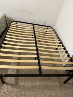 Bed frame wooden