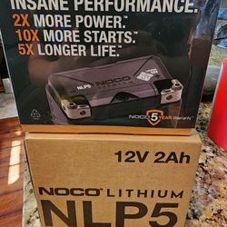 NOCO Lithium NLP5: Ultra-Light 12V Lithium Powersport Battery -