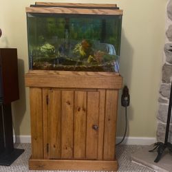 Fish tank with fish