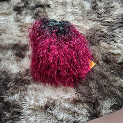 Black And Red Wig