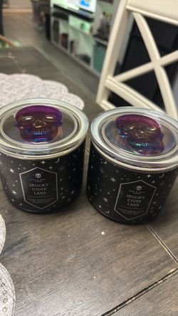 Bath and body works 3 wick candles both for $25