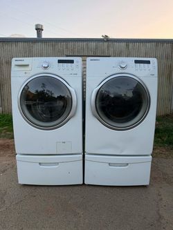 Samsung washer and dryer laundry set