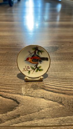 Miniature Plate Japan Vintage.